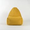 Kids Bean Bag Chair Mustard yellow kids bean bag chair with supportive high backrest