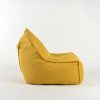 Kids Bean Bag Chair Side View Soft filled kids bean bag chair with high backrest side view