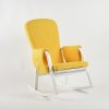 DSC_4204 Modern Rocking Chair with Ottoman | Upholstered Lounge Chair for Living Room