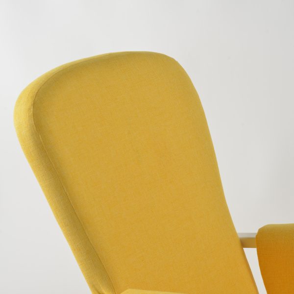 DSC_4220 Modern Rocking Chair with Ottoman | Upholstered Lounge Chair for Living Room