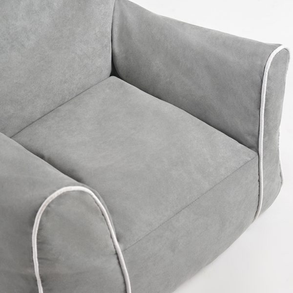 DSC_4383 拷贝 2 Soft Kids Bean Bag Chair with Armrests