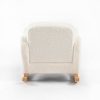 DSC_4653 Boucle Kids Sofa Rocking Chair with Wooden Rockers