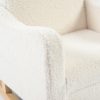 DSC_4661 拷贝 Boucle Kids Sofa Rocking Chair with Wooden Rockers