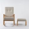 DSC_4825 Rattan Armrest Nursery Rocking Chair with Ottoman