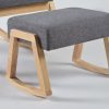 DSC_4845 Rattan Armrest Nursery Rocking Chair with Ottoman