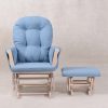 DSC_5049 Padded Nursery Glider Chair with Ottoman