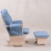 DSC_5051 Padded Nursery Glider Chair with Ottoman