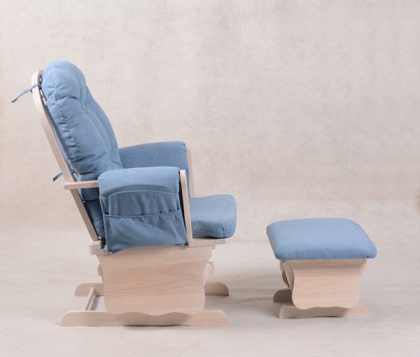 DSC_5051 Padded Nursery Glider Chair with Ottoman
