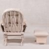 DSC_5057 Padded Nursery Glider Chair with Ottoman