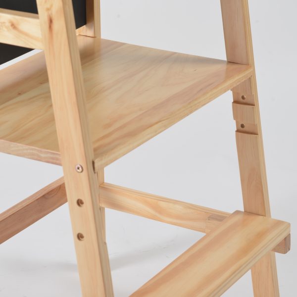 Adjustable Toddler Learning Tower with Chalkboard