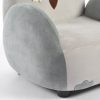 Cute Owl Kids Sofa with Soft Upholstery
