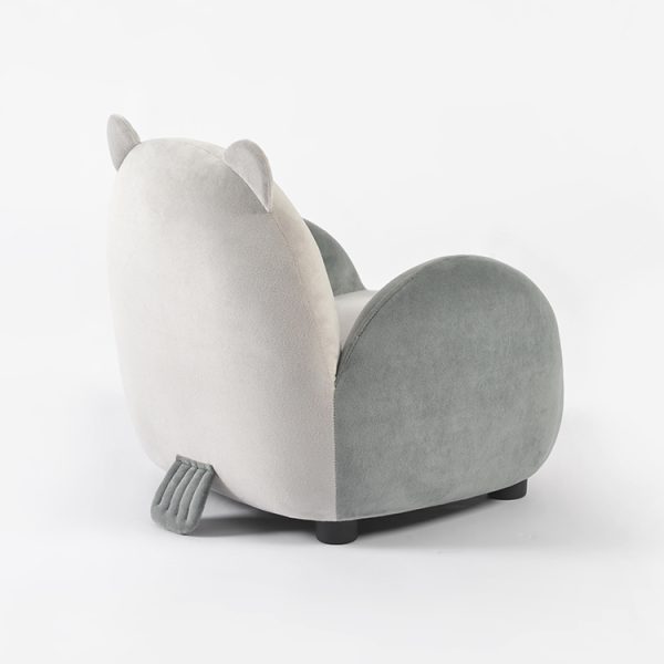 Cute Owl Kids Sofa with Soft Upholstery