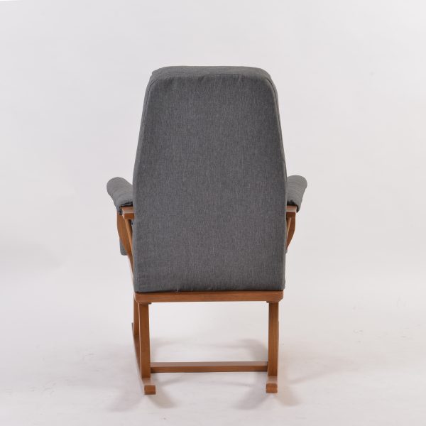 Nursing Glider Rocking Chair with High Back