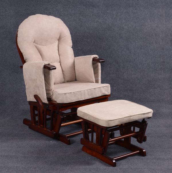 DSC_5828 Upholstered baby feeding glider chair