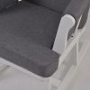 Nursing Glider Rocking Chair with High Back