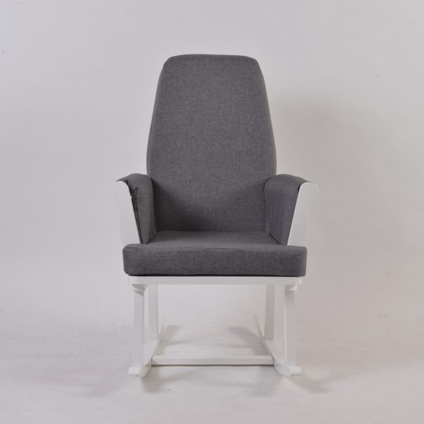 Nursing Glider Rocking Chair with High Back