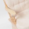 DSC_5856 Classic Wooden Glider Chair with Ottoman