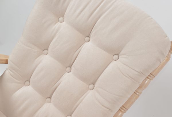 DSC_5863 Classic Wooden Glider Chair with Ottoman