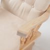 DSC_5865 Classic Wooden Glider Chair with Ottoman
