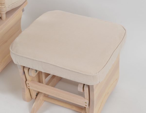 DSC_5882 Classic Wooden Glider Chair with Ottoman