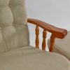 DSC_5896 Classic Wooden Glider Chair with Ottoman