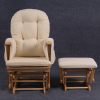 DSC_59321 Padded Nursery Glider Chair with Ottoman and Side Pockets