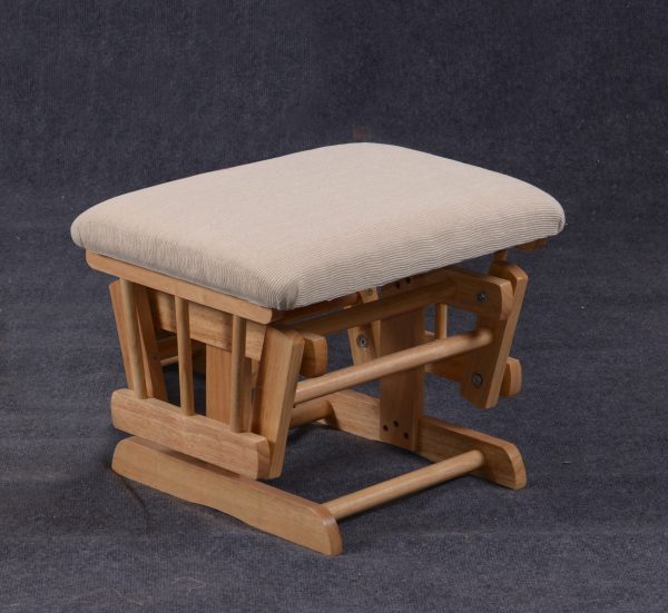 DSC_59361 Padded Nursery Glider Chair with Ottoman and Side Pockets