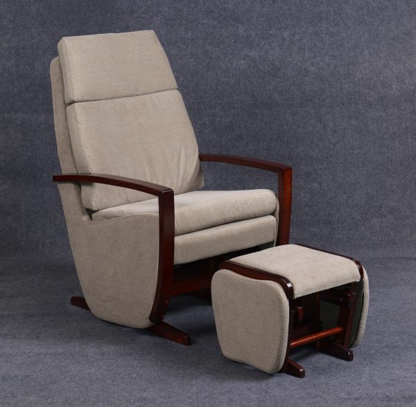 Wooden Armrest Nursery Rocking Chair wooden armrest nursery rocking chair with matching footrest