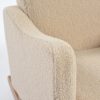 DSC_5993 拷贝 Boucle Kids Sofa Rocking Chair with Wooden Rockers