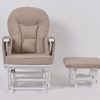 DSC_6108 OEM Modern Nursery Glider Chair with Ottoman for Baby Feeding Room