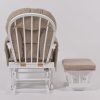 DSC_6111 OEM Modern Nursery Glider Chair with Ottoman for Baby Feeding Room