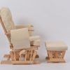 DSC_6114 OEM Modern Nursery Glider Chair with Ottoman for Baby Feeding Room