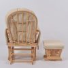 DSC_6116 OEM Modern Nursery Glider Chair with Ottoman for Baby Feeding Room