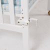 DSC_6294 Adjustable Wooden Bedside Baby Crib with Wheels