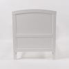 DSC_6314 White Convertible Baby Crib to Toddler Bed