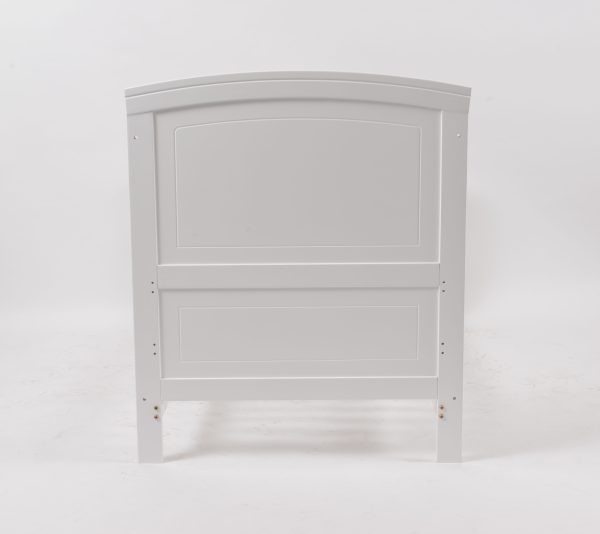DSC_6314 White Convertible Baby Crib to Toddler Bed