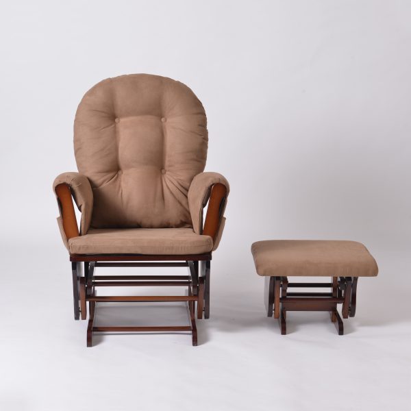 DSC_6544 Padded Nursery Glider Chair with Ottoman