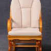 DSC_65461 Wooden Nursery Glider Chair with Ottoman