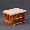 DSC_65471 Wooden Nursery Glider Chair with Ottoman