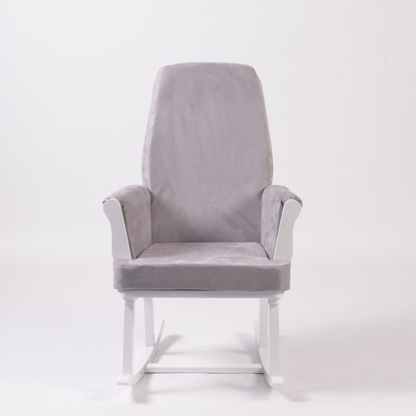 Nursing Glider Rocking Chair with High Back