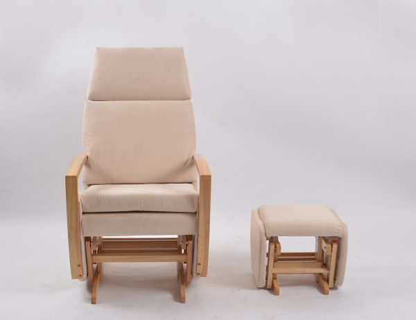 OEM Baby Feeding Chair Manufacturer custom nursery feeding chair with ottoman for baby room