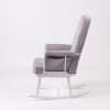 Nursing Glider Rocking Chair with High Back