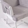 Nursing Glider Rocking Chair with High Back