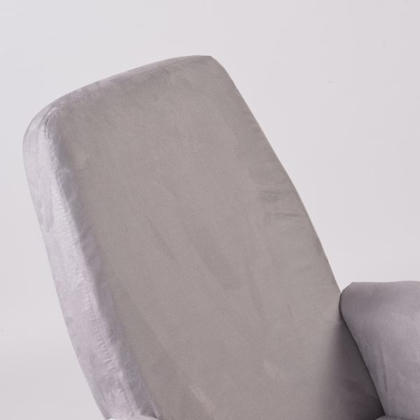 Nursing Glider Rocking Chair with High Back