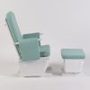 DSC_6799 Adjustable Back Glider Chair with Ottoman – Wooden Nursery Nursing Chair