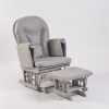 DSC_6909 OEM Modern Nursery Glider Chair with Ottoman for Baby Feeding Room