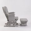 DSC_6910 OEM Modern Nursery Glider Chair with Ottoman for Baby Feeding Room