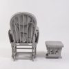 DSC_6911 OEM Modern Nursery Glider Chair with Ottoman for Baby Feeding Room