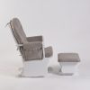 DSC_6920 Padded Nursery Glider Chair with Ottoman
