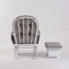 DSC_6921 Padded Nursery Glider Chair with Ottoman